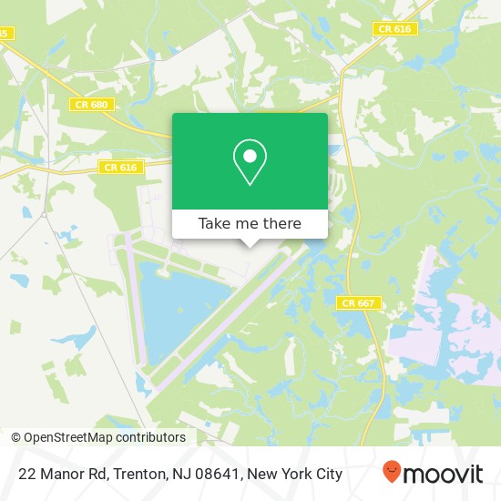 22 Manor Rd, Trenton, NJ 08641 map