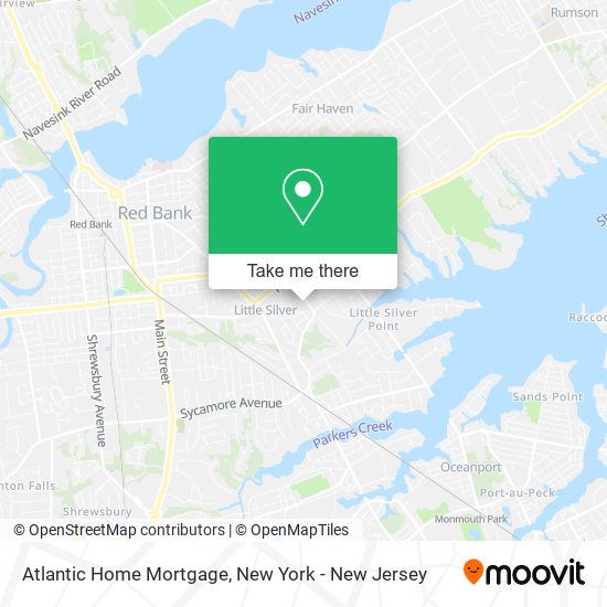 Atlantic Home Mortgage map