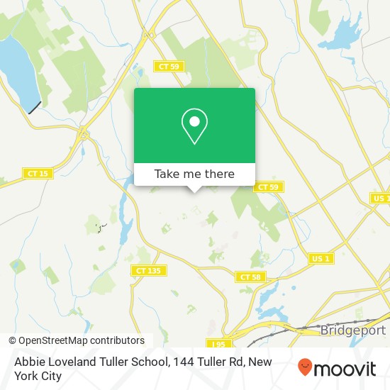 Mapa de Abbie Loveland Tuller School, 144 Tuller Rd