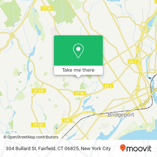 304 Bullard St, Fairfield, CT 06825 map