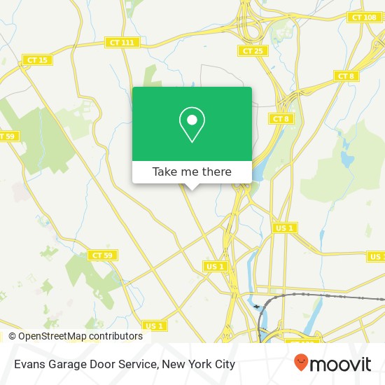 Mapa de Evans Garage Door Service