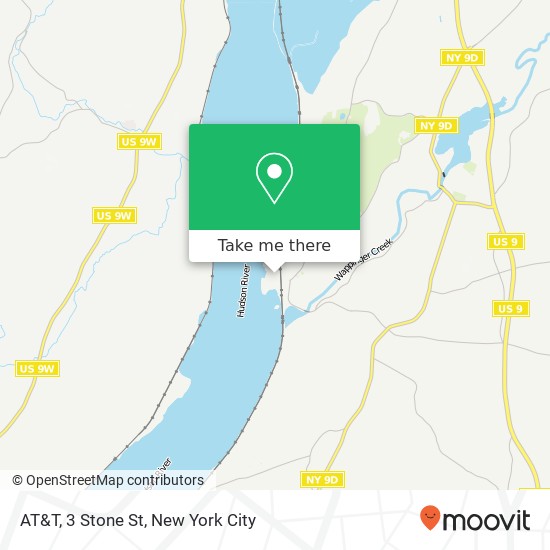 AT&T, 3 Stone St map