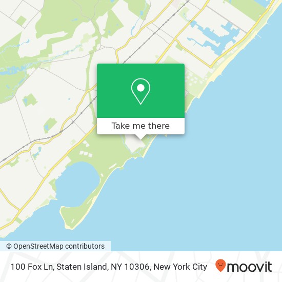 100 Fox Ln, Staten Island, NY 10306 map
