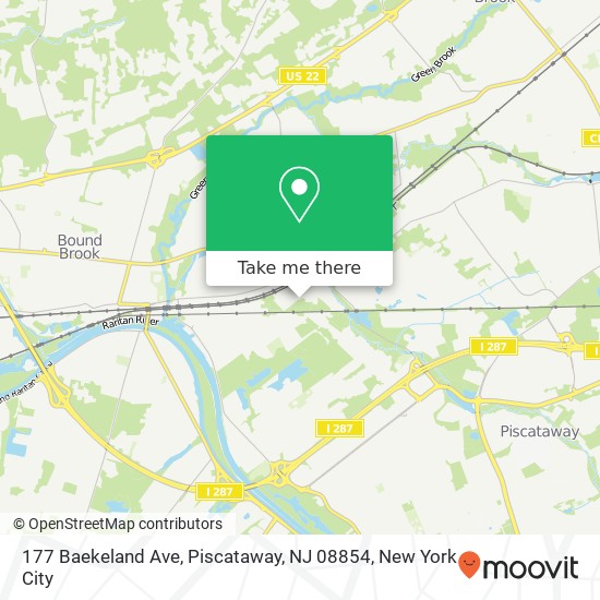 177 Baekeland Ave, Piscataway, NJ 08854 map