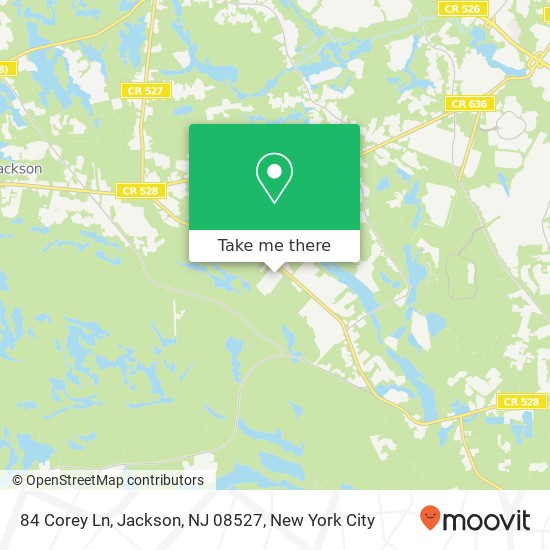 84 Corey Ln, Jackson, NJ 08527 map