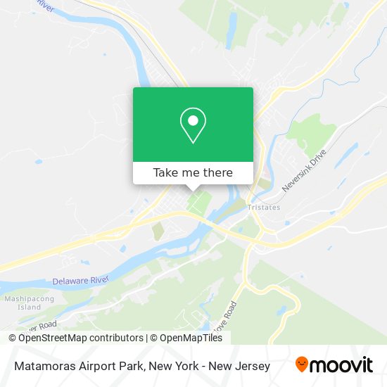 Mapa de Matamoras Airport Park