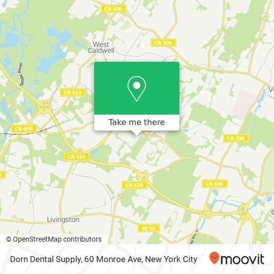 Dorn Dental Supply, 60 Monroe Ave map