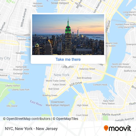 Mapa de NYC