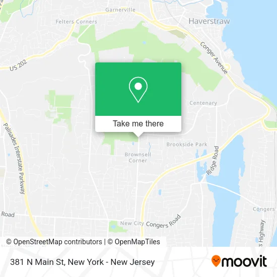 381 N Main St map