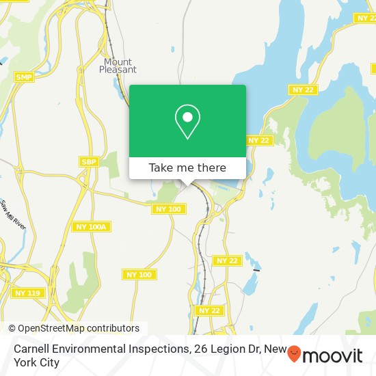 Mapa de Carnell Environmental Inspections, 26 Legion Dr