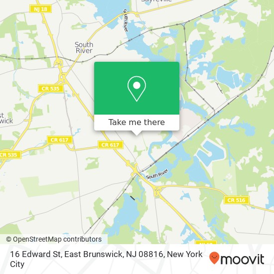 16 Edward St, East Brunswick, NJ 08816 map