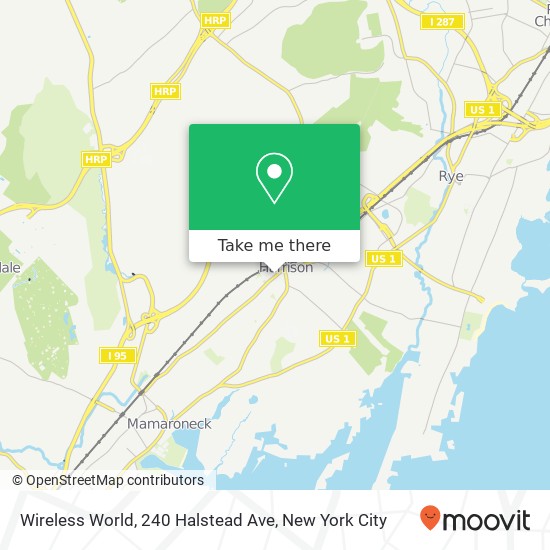 Mapa de Wireless World, 240 Halstead Ave