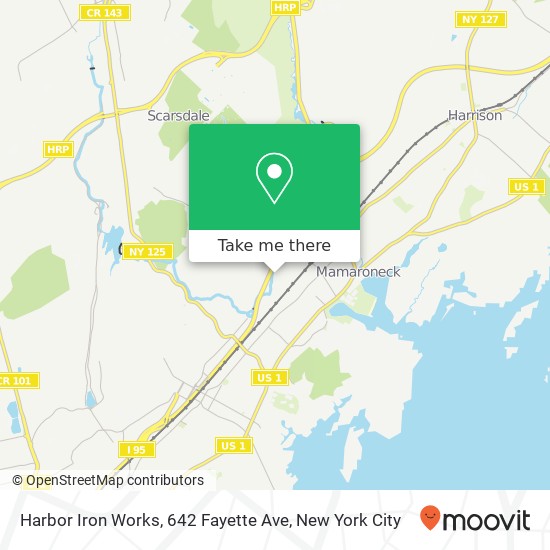 Mapa de Harbor Iron Works, 642 Fayette Ave