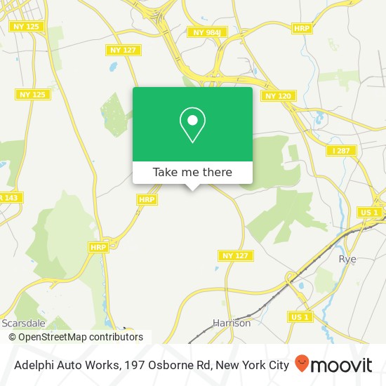 Mapa de Adelphi Auto Works, 197 Osborne Rd