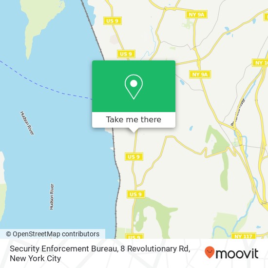 Security Enforcement Bureau, 8 Revolutionary Rd map