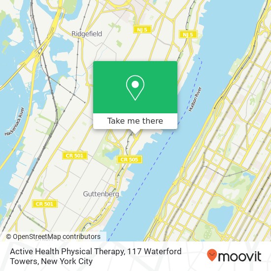 Mapa de Active Health Physical Therapy, 117 Waterford Towers
