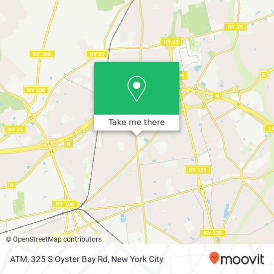 ATM, 325 S Oyster Bay Rd map