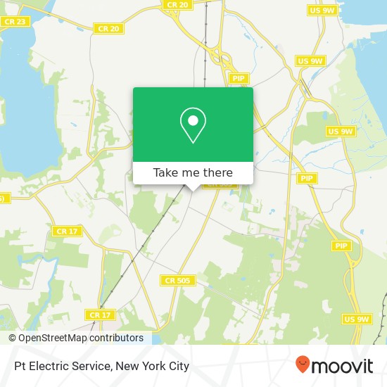 Pt Electric Service map