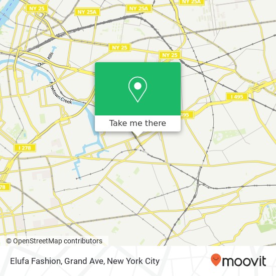 Mapa de Elufa Fashion, Grand Ave