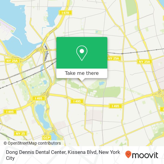 Dong Dennis Dental Center, Kissena Blvd map