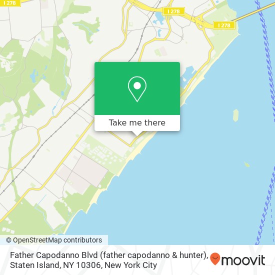 Father Capodanno Blvd (father capodanno & hunter), Staten Island, NY 10306 map