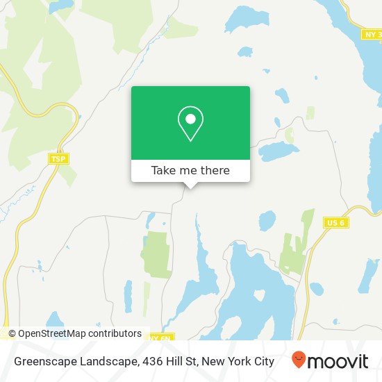 Mapa de Greenscape Landscape, 436 Hill St