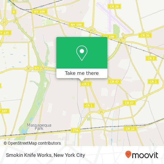 Mapa de Smokin Knife Works
