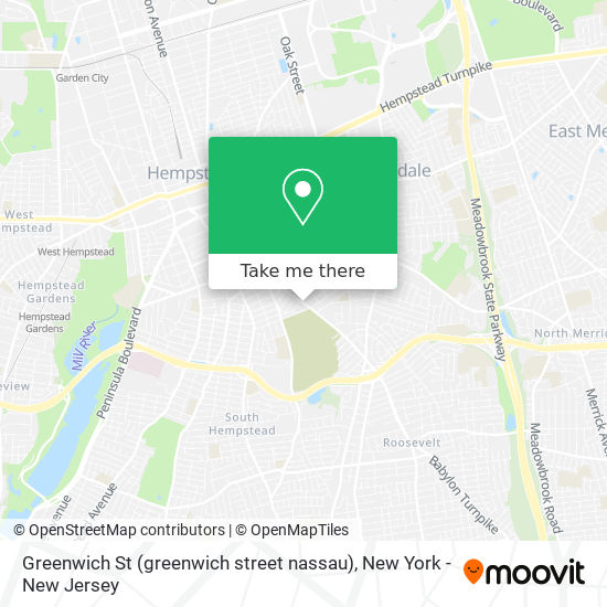 Greenwich St (greenwich street nassau) map