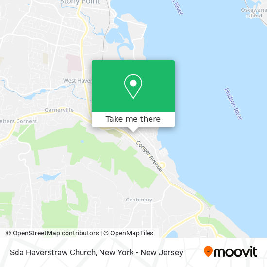 Sda Haverstraw Church map