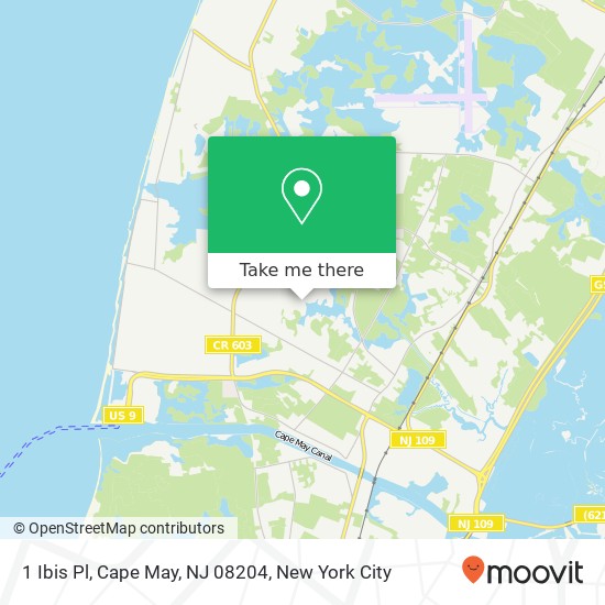 1 Ibis Pl, Cape May, NJ 08204 map