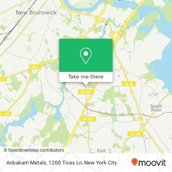 Anbakam Metals, 1200 Tices Ln map