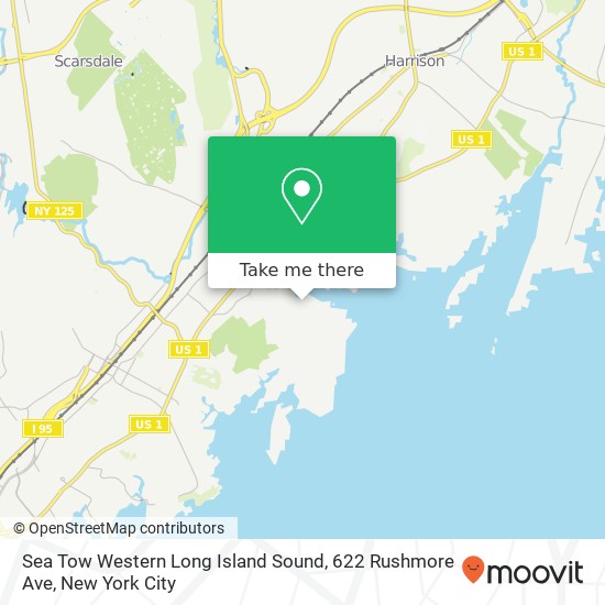 Sea Tow Western Long Island Sound, 622 Rushmore Ave map