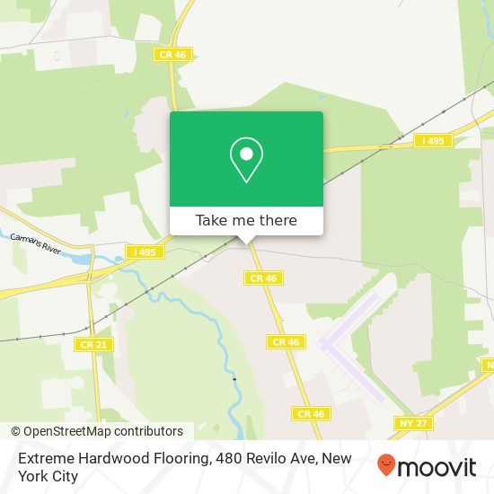 Mapa de Extreme Hardwood Flooring, 480 Revilo Ave