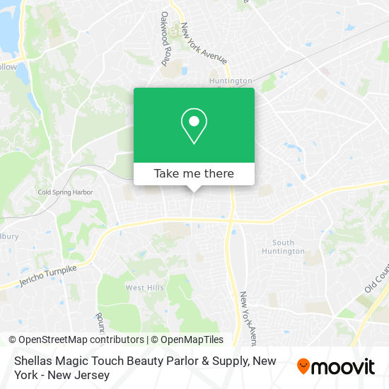 Mapa de Shellas Magic Touch Beauty Parlor & Supply