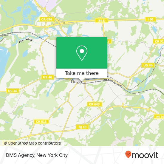 DMS Agency map