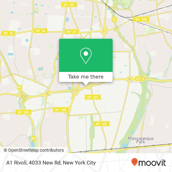 Mapa de A1 Rivoli, 4033 New Rd