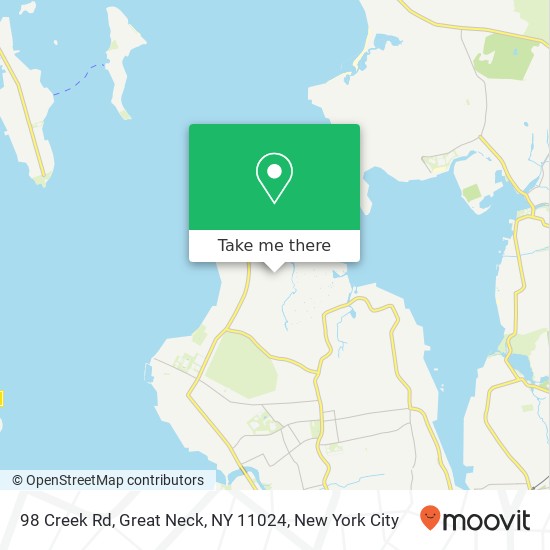 98 Creek Rd, Great Neck, NY 11024 map