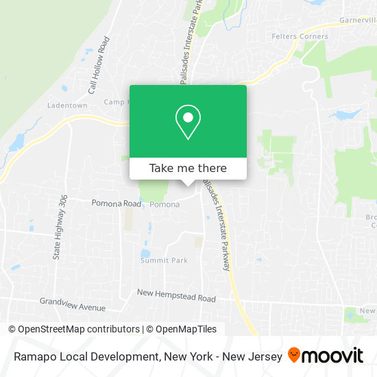 Ramapo Local Development map