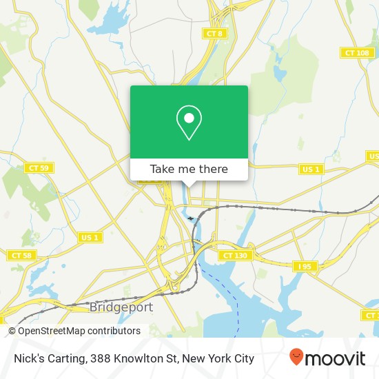 Mapa de Nick's Carting, 388 Knowlton St