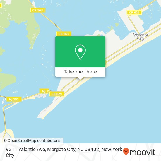 9311 Atlantic Ave, Margate City, NJ 08402 map