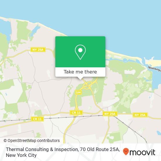 Mapa de Thermal Consulting & Inspection, 70 Old Route 25A