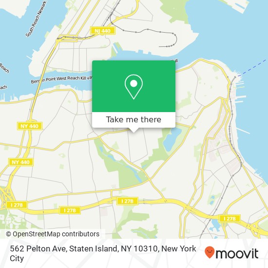 562 Pelton Ave, Staten Island, NY 10310 map