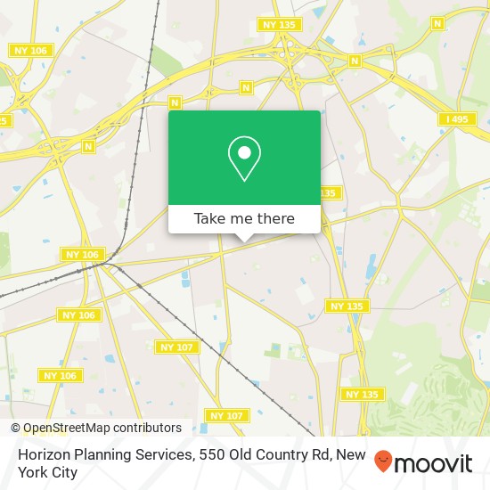 Horizon Planning Services, 550 Old Country Rd map