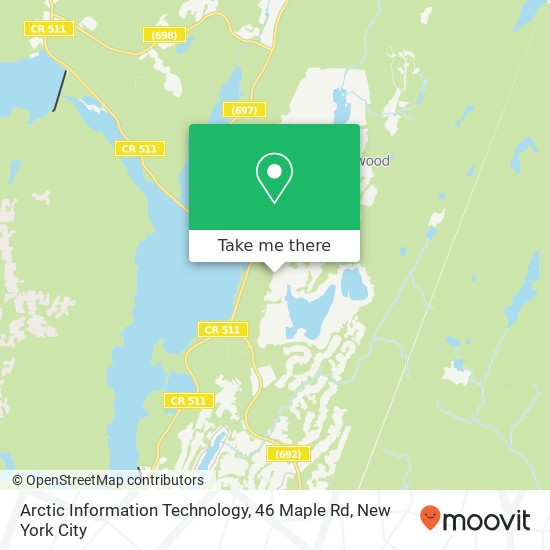 Arctic Information Technology, 46 Maple Rd map