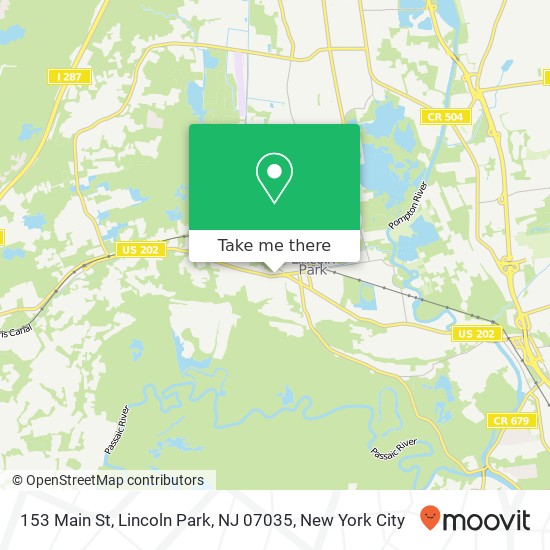 153 Main St, Lincoln Park, NJ 07035 map