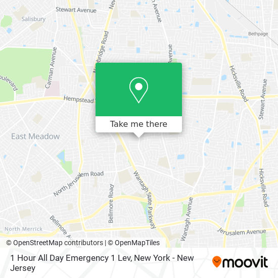 Mapa de 1 Hour All Day Emergency 1 Lev