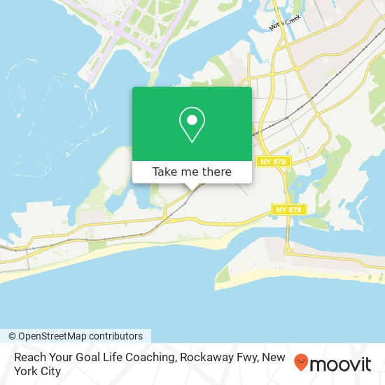 Mapa de Reach Your Goal Life Coaching, Rockaway Fwy