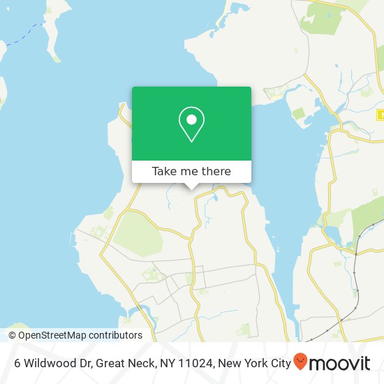 6 Wildwood Dr, Great Neck, NY 11024 map