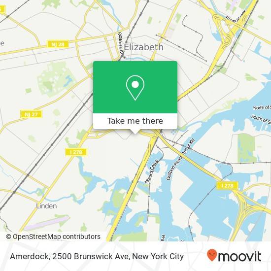 Amerdock, 2500 Brunswick Ave map