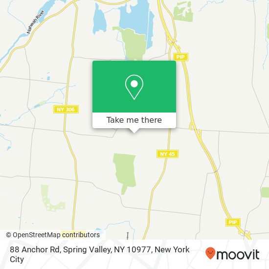 88 Anchor Rd, Spring Valley, NY 10977 map